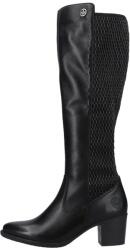 RIEKER Cizme dama, negru, casual, piele naturala, lungi, cu toc, Rieker Y2050-00-Negru (Marime: 39) (Y2050-00-Negru-39)