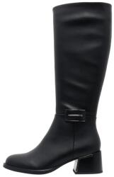 Epica Cizme dama, negru, elegante, piele naturala, lungi, cu toc, Epica V723A349-61B-N809-Negru (Marime: 41) (V723A349-61B-N809-Negru-41)