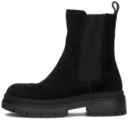 Filippo Cizme dama, negru, casual, piele intoarsa, scurte, cu toc, Filippo DBT4995-23-BK-Negru (Marime: 36) (DBT4995-23-BK-Negru-36)