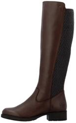 RIEKER Cizme dama, maro, casual, piele naturala, lungi, cu toc, Rieker Z9591-27-Maro (Marime: 38) (Z9591-27-Maro-38)