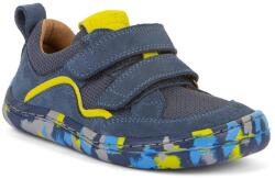 Froddo Băieți adidași desculți BASE Denim Froddo G3130261-3 albastru închis - 25