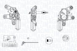 Magneti Marelli Motor stieračov MAGNETI MARELLI 064342008010 (064342008010)