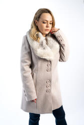 Thomas Jeans női szövetkabát bézs mintás