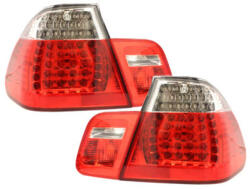 KITT Lightning LED hátsó lámpák BMW 3 Series E46 Limousine 4D (1998-2001) piros/sötétített (RB21LRB)