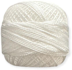  Ispe Perle hímzőfonal 10g 335 - fehér