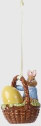 Villeroy and Boch V&B Bunny Tales függő dísz nyuszi kosárban 6cm, Max (14-8662-6875)
