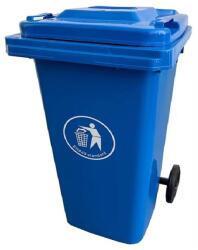 Leziter Kuka 240l kék kültéri Kerekes háztartási szemetes Hulladéktároló EN-840