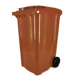 PlastikGogic Kuka 120l háztartási szemetes barna CE