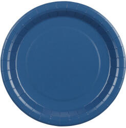  Sötétkék papírtányér 23 cm, 6 darabos csomag (TPP102-074)