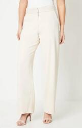 Oasis Bézs Hosszú Egyenes Szárú Nadrág Sima Zsebekkel Oasis 44