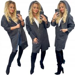 Soprato Csomós Kapucnis Kabát oversize Kabát