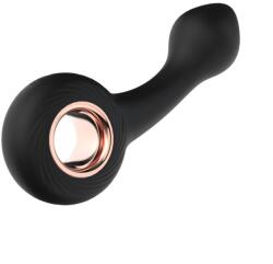 Guilty Toys Ken Anal Vibrator, 12 Vibration Modes, Silicone, USB, Black, 13.8 cm