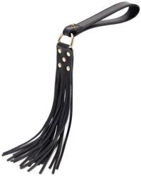  Black Fetish Whip, Negru, 45 cm