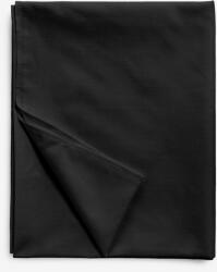 Goldea cearceaf de pat din bumbac prelată - negru 180 x 260 cm
