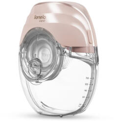 Lionelo Pompa de san, Lionelo, Fidi Free Slim, Portabila, cu accesorii, Hands-free, Trifazata, Panou control, Autonomie pana la 3 h, 9 functii de masaj, Silentioasa- 40 db, Capacitate 150 ml, Roz