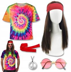  Jelmez hippi jelmez unisex paróka nyár 60 70 retro farsang bál (8581704924639)