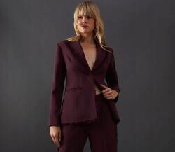 Warehouse Sötétlila Klasszikus Csipkés Hosszú Ujjú Blézer Warehouse 38