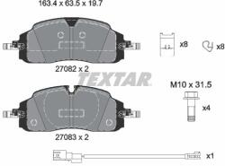 TEXTAR Sada brzdových platničiek kotúčovej brzdy TEXTAR 2708201 (2708201)