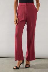 Wallis Rózsaszín Egyszerű Klasszikus Sima Magas Derekú Nadrág Wallis 42-ES