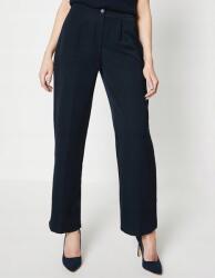  Sötétkék Klasszikus Sima Nadrág Hosszú Egyenes Szárú Maine 36-OS