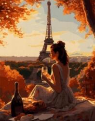 NORIMPEX - Puzzle Tablou Diamant: O femeie în Paris 30x40 cm - 1 - 39 piese