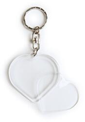  Fényképes kulcstartó szív (500 darabtól)