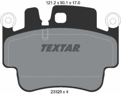 TEXTAR Sada brzdových platničiek kotúčovej brzdy TEXTAR 2332902 (2332902)
