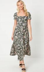 Dorothy Perkins 42-ES Többszínű , Rövid Ujjú, Midaxi Ruha