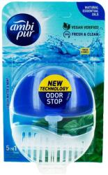 Ambi Pur Aparat odorizant WC+rezerva 55 ml 5in1 Fresh Water&Mint