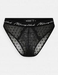 Missguided X4F209 Missguided Fekete Csipkés Bugyi 36 Mp