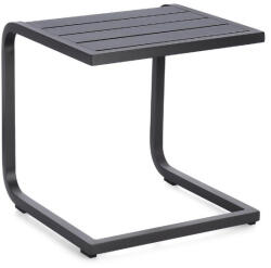 Bizzotto Masuta gradina, terasa aluminiu gri charcoal Taylor 40x40x41h (0663871)