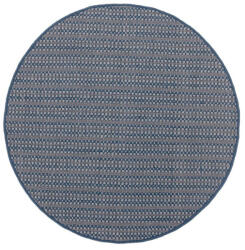 Bizzotto Covor rotund polipropilena albastra interior, exterior Vesma Ø200 cm (0607981) Covor