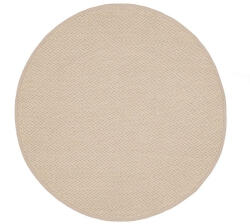 Bizzotto Covor rotund polipropilena taupe interior, exterior Savan Ø200x1 cm (0607731) Covor