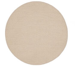 Bizzotto Covor rotund polipropilena taupe interior, exterior Savan Ø150x1 cm (0607732) Covor