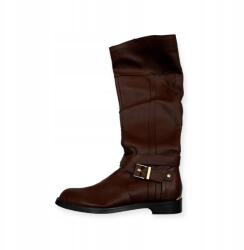  Barna női magasszárú csizma cipzáros Kenneth Cole 35, 5 (KN4/5-2)