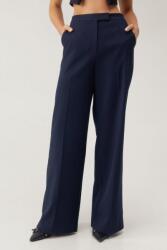 Nasty Gal Sötétkék Klasszikus Sima Hosszú Egyenes Szárú Nadrág Nasty Gal 38