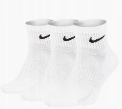 Nike alkalmi 3 pár 6 db fehér rövid zokni 42-46 (SX7667 100)