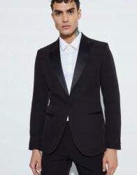 Boohoo Fekete Klasszikus Sima Egysoros Hosszú Ujjú Blézer Boohoo 40