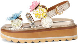 Kurt Geiger Sandale Octavia Sling Platform 5612461109 61-gold