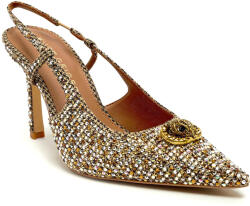 Kurt Geiger Pantofi Chelsea Point Slingback 5598843609 43-beige comb (5598843609 43-beige comb)