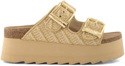 Colors Of California Sandale Platform Metal Raffia COC. HC. BES600 gol