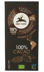 Alce Nero Étcsokoládé Alce Nero Bio 50g 100% kakaó tartalommal (Włochy)