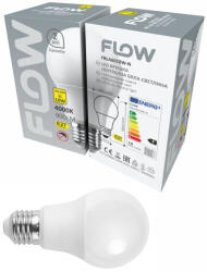 FLOW Bec LED A60 10W, E27, 4000K , Lumina neutra FLOW FBLA6010W-N (etf-17061)