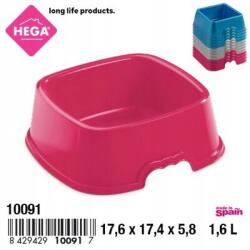 Hega Négyzet alakú kutyatál 1.6L (HG10091)