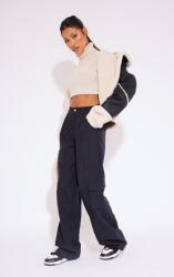 Prettylittlething Fekete Klasszikus Hosszú Egyenes Szárú Nadrág Prettylittlething 40