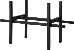 SQUARELY Suport vertical StandWIDE lemn de frasin negru pentru ghiveciul cu sistem de autoudare GrowWIDE (212-2A0)