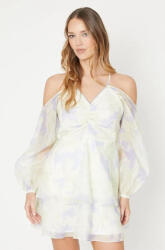 Oasis Többszínű Mini Ruha Nyitott Vállakkal Virág Mintával Oasis 44