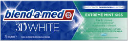 Blend-a-med 3D White Extreme Mint Kiss fogkrém 75 ml (8006540792162)
