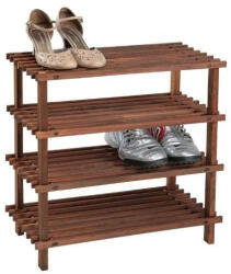 KESPER Cipősszekrény 4 Szintes Előszobába Fa 12 Pár 54X52X26 CM Kesper (4000270697340)