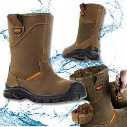 VM Footwear Bélelt Bőr Munkavédelmi Cipő VM Edinburgh S3 méret44 (5180-S3)